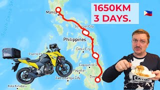 MINDANAO TO LUZON Land Trip Philippines By Motorbike [upl. by Yroc]