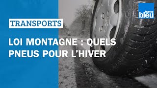 Pneus hiver ou chaînes  quelles obligations [upl. by Eerot]