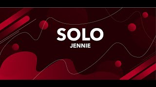 JENNIE  SOLO Lyrics [upl. by Rorry]