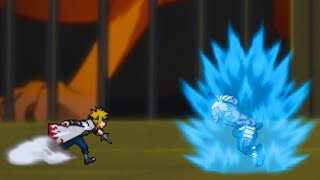 Minato vs The 4th RaikageBleach vs Naruto 33 [upl. by Nylirahs314]