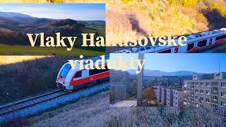 Vlaky Hanušovské viadukty [upl. by Raab]