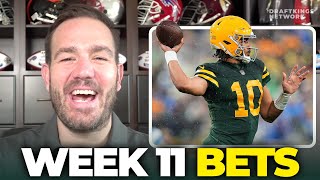 2024 NFL Week 11 BETS [upl. by Annauqahs]