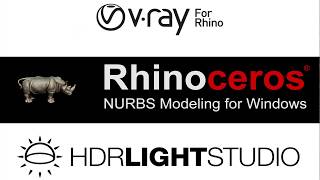 Rhinoceros 5  VRay  HDRLight Studio RUS [upl. by Lehrer]