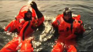 Helly Hansen Survival Suit testing in Norway [upl. by Areip]