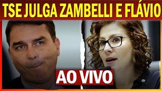 Carla Zambelli e Flávio Bolsonaro são JULGADOS no TSE  2305 [upl. by Jared]