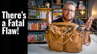 North Face Base Camp Voyager Tote Bag Review  Watch before buying [upl. by Perl136]