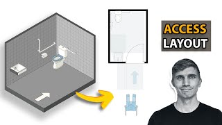 Access Restroom Layout Design [upl. by Farrow852]