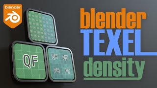 Blender 3d Texel Density Одиниці розміру масштаб та тексель в Блендер 3д [upl. by Atsirhcal]