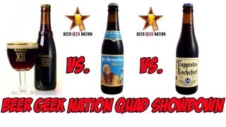 Wesvletern 12 vs Rochefort 10 vs St Bernardus 12  Beer Geek Nation Craft Beer Reviews [upl. by Rotsen]