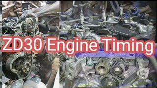 Zd30 Engine Timing mechanic subscribe [upl. by Linette]