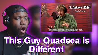 Quadeca  15 Styles of Rapping ft Drake Pop Smoke NF Roddy Ricch Lil Uzi  Reaction [upl. by Camm851]