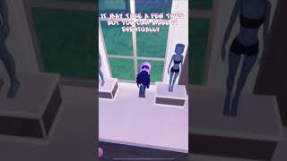 sneaking into vip in dti 👀  shorts tutorial dti roblox dresstoimpress trend funny [upl. by Ettenirt579]