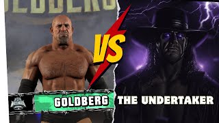 WWE 2K23 Goldberg vs Undertaker Last Man Standing Championship Match [upl. by Simeon]