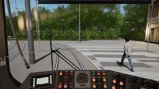 TramSim Munich  The Tram Simulator Random Video  No Voice [upl. by Ayitahs]