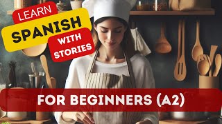 LEARN SPANISH with STORIES  for BEGINNERS A2 quotSabores de triunfoquot [upl. by Elime]