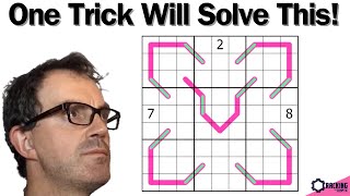 Solve The Whole Sudoku With A Simple Trick [upl. by Nanni]