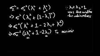 Efficiency of Generalized Estimator  Part B  Dougherty Review Chapter  Econometrics [upl. by Bael586]