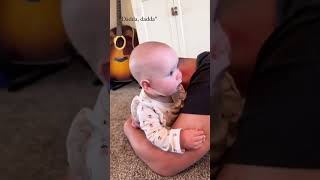 Daddys girl baby cutiees plzsubscribemychannel cutebaby [upl. by Janessa]