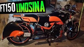 ITALIKA FT 150 Modificada a LIMOSINA [upl. by Ylram]