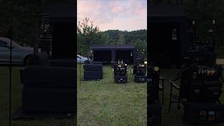 GO OUT CAMP 블랙세팅 캠핑블랙캠핑블랙캠퍼양산고무신YSGMSCAMPING [upl. by Manvel]