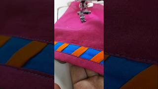 Sewing tips and tricks ❤🧡💙 shorts shortfeed trending viralvideo sewing diy [upl. by Aridnere463]