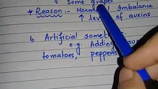 Parthenocarpy Formation of fruit without fertilization [upl. by Childers]