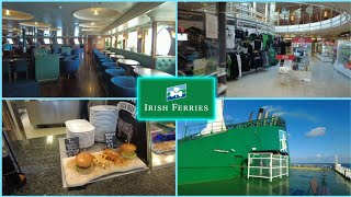 Irish Ferries Holyhead to Dublin  Full walkthrough  Duty Free 🛳️ [upl. by Aihsenot143]