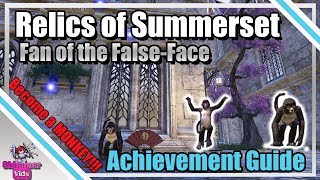 ESO Relics of Summerset  Fan of the FalseFace Achievement Guide [upl. by Boru]