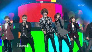 SHINee  Replay 샤이니  누난 너무 예뻐 Music Core 20100220 [upl. by Angelica]