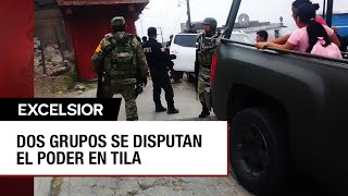 Violencia de varios días en Tila Chiapas deja más de 4 mil desplazados [upl. by Gnouc]