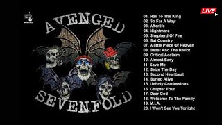 Avenged Sevenfold Greatest Hits Full Album  Best Songs Of ASevenfold Playlist 2023 [upl. by Idyak]