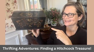 Thrifting Adventures Finding a Hitchcock Treasure [upl. by Eckardt]