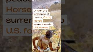 The Death of Crazy Horse snippetsofhistory intriguinghistory americanhistory historyofamerica [upl. by Balthazar572]