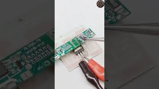 Using A Power Transistor For Heat And Melted Solder To Removen Reclaim Chips From Boardsgtu [upl. by Noorah777]