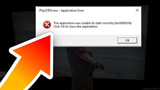 GTA 5 Error Fix Application was unable to start correctly 0xc0000142 2023 [upl. by Ramedlab]