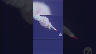 Space Shuttle Challenger disaster January 28 1986 Original Eyewitness News coverage shorts [upl. by Gnet]