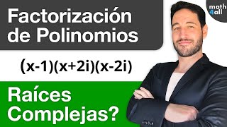 Factorización de Polinomios  Raíces Complejas 😮 [upl. by Nirrad807]