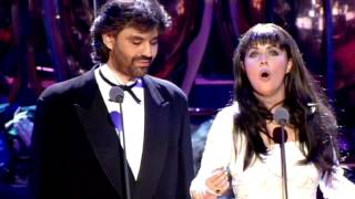 Andrea Bocelli amp Sarah Brightman quotTime to Say Goodbyequot 1997 [upl. by Eisaj]