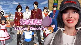 İLK KEZ SAKURA SCHOOL SIMULATOR OYNADIM [upl. by Limay]