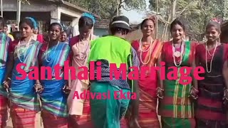 Santhali Marriage Adivasi Ekta [upl. by Akiaki460]