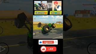 New tochan king🤯tractor stunt Indian vehicle simulator 3Dindianbikedriving3d automobiletochanking [upl. by Joete956]