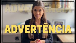 3 DICAS PARA APLICAÇÃO DE ADVERTÊNCIA ‹ MICHELLE COELHO › [upl. by Crandell966]