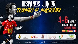 HispanosJunior  Spain  France  Jornada 1 [upl. by Siugram]