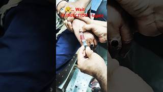 💉 IV INJECTION  HINDI INJECTION  INTRAVENOUS shortsytshortsinjection ramesh hospitalindia [upl. by Saleme828]