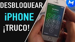 COMO DESBLOQUEAR UN IPHONE SIN SABER LA CONTRASEÑA  Truco 2018 [upl. by Zetrac]