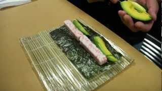 Original California Roll  How To Make Sushi Series [upl. by Pasol]