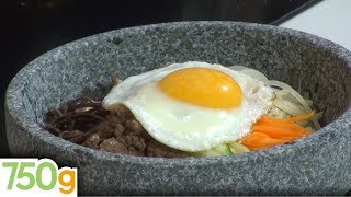 Recette spéciale Corée  Le Bibimbap  750g [upl. by Chrysa308]