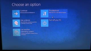 Windows 10 How to get the advanced startup menu options [upl. by Fe]