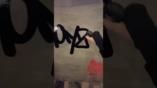 SUPER SMOOTH GRAFFITI TAG WITH SQUEEZER 🧈 by mayze34graffiti graffitiart shorts [upl. by Niran758]