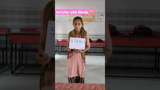 Making new word game✌️ learning activity 👍englishtrending viralshorts youtubeshorts education [upl. by Tsan441]